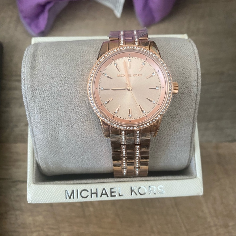 Brand new rose gold Michael Kors Watch